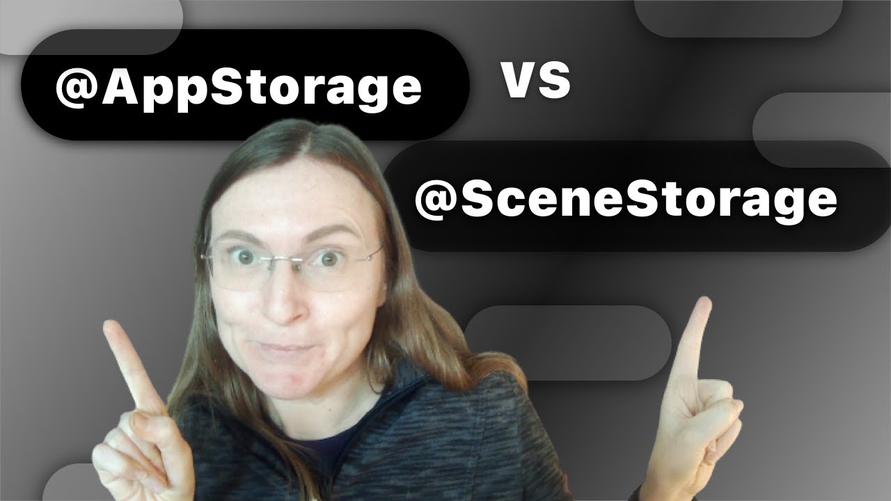 SwiftUI 2.0 tutorial -  @State vs @AppStorage vs @SceneStorage -  Saving to UserDefaults in SwiftUI