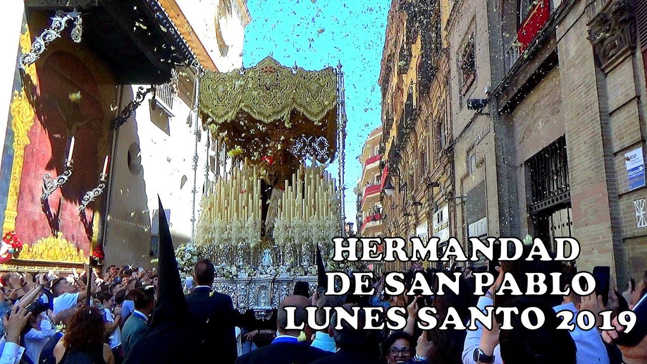 Gran petalada a la Virgen del Rosario Doloroso, Hdad. del Polígono de San Pablo.2019