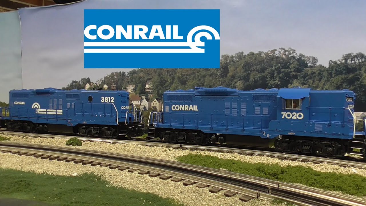 Lionel Conrail GP9 & GP9B Review , History & Run