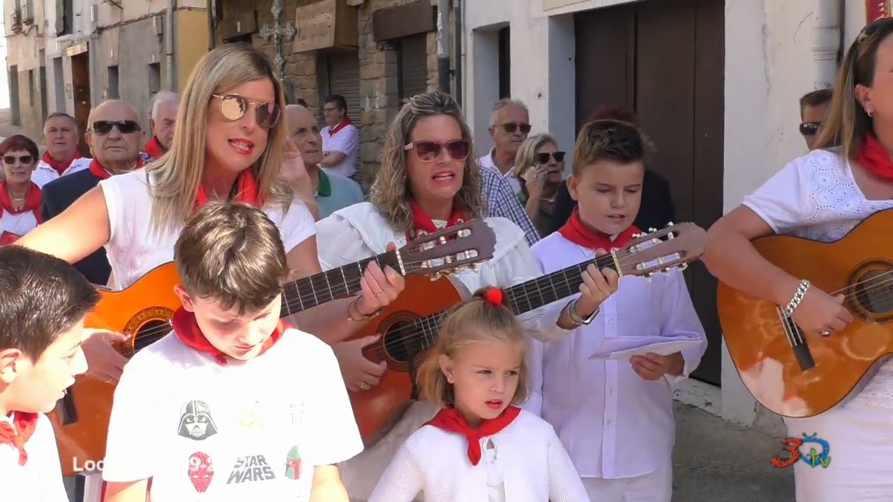 Lodosa, fiestas de las Angustias: procesión 18-09-2022