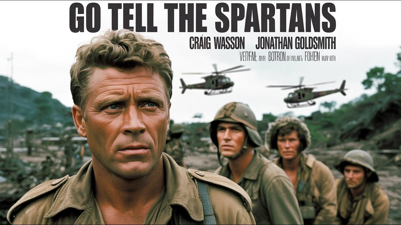 Go Tell the Spartans – 1978 Classic War Film in English | Burt Lancaster, Craig Wasson