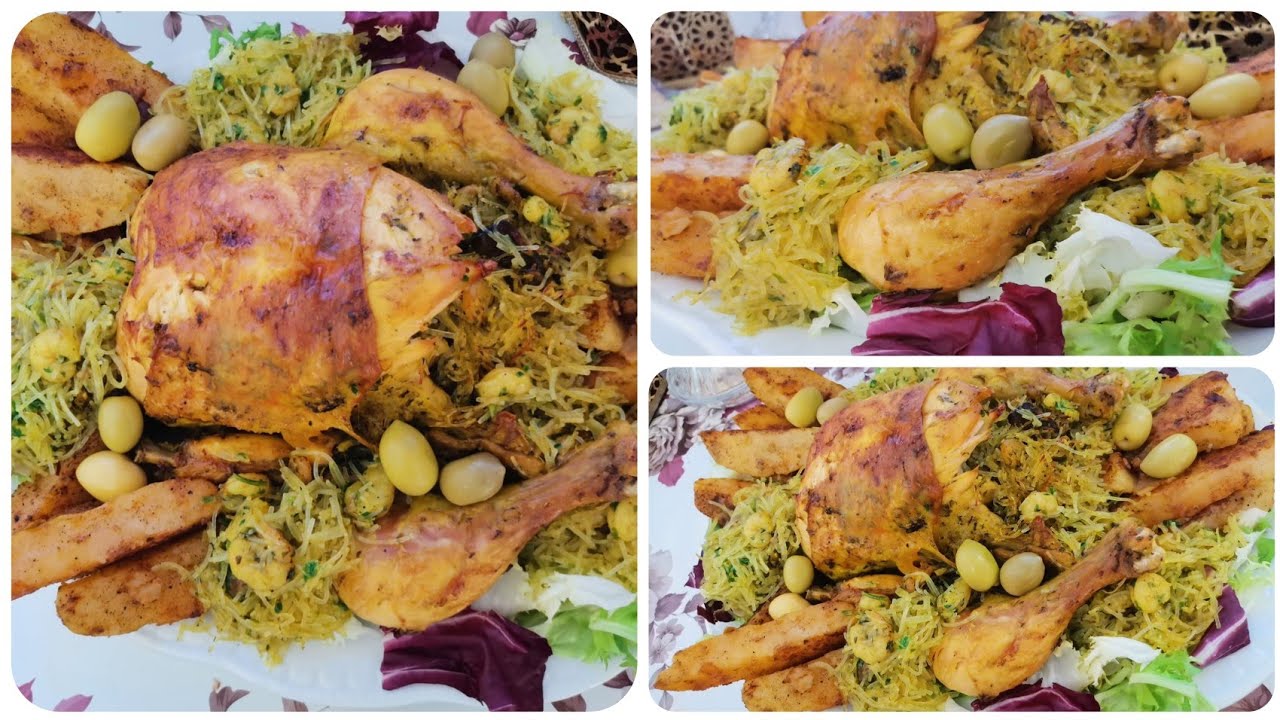 #دجاجة#معمرة#بحشوة لذيييذة و مبخرة بطريقة ساهلة#pollo#rellenado لغداء عااائلي