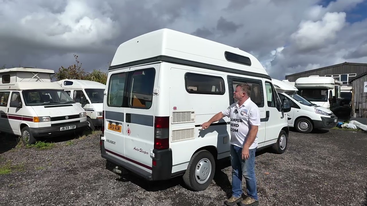 2001 AUTOSLEEPER SYMBOL SOLD WHILE FILMING 2006 AUTOSLEEPER DUETTO NEXT BY CAMPER NERD