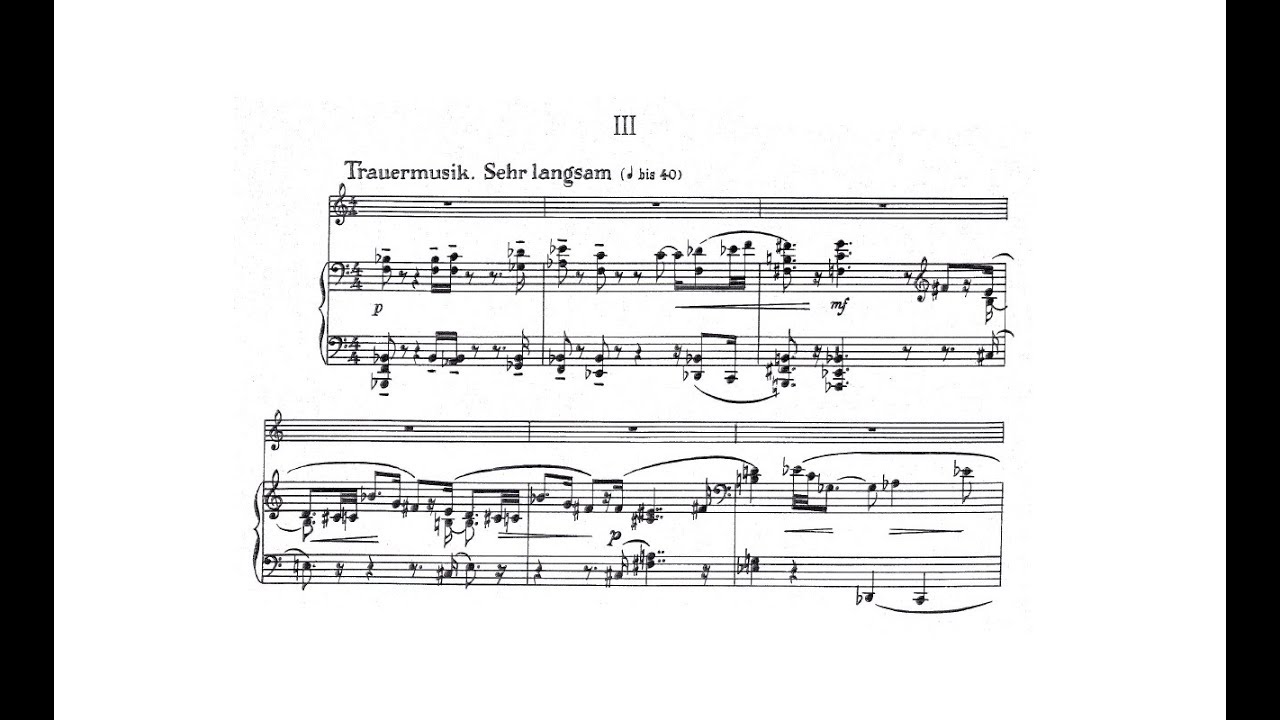 Paul Hindemith: Trumpet Sonata (Jeroen Berwaerts, trumpet) III
