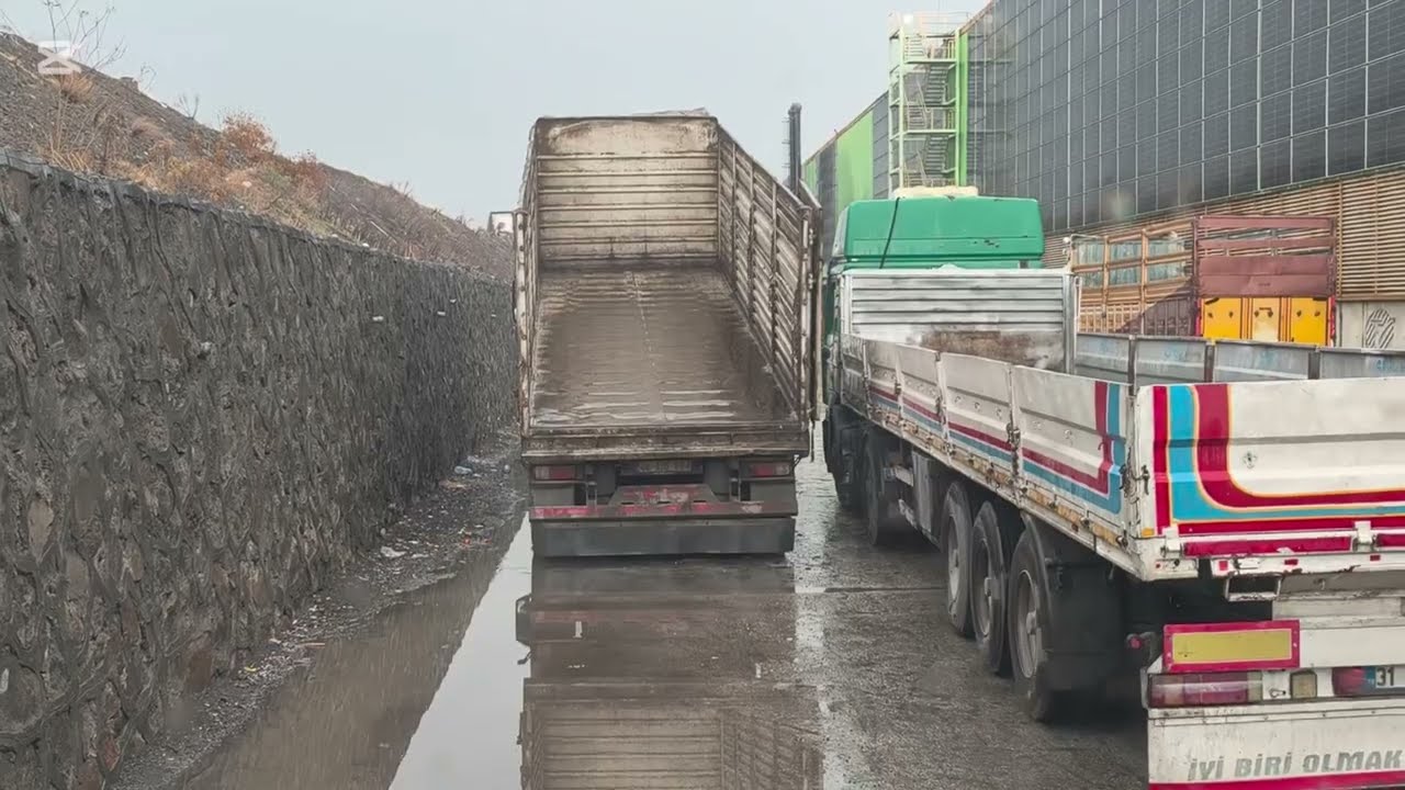 HORTUM PATLADI. OSMANİYE PROFİL DEMİR YÜKLEME, SAMSUN BAŞALTMA.  . USTA GELDİ.(10-11/02/2026)