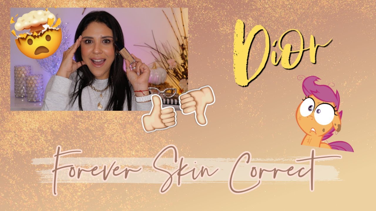 DIOR: FOREVER SKIN CORRECT|¿Qué pasó después de 8hrs? ¿El mejor corrector que he probado? 😵‍💫 😱 😳