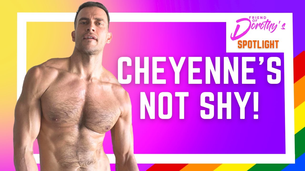 GAY actor and singer Cheyenne Jackson is our new crush!