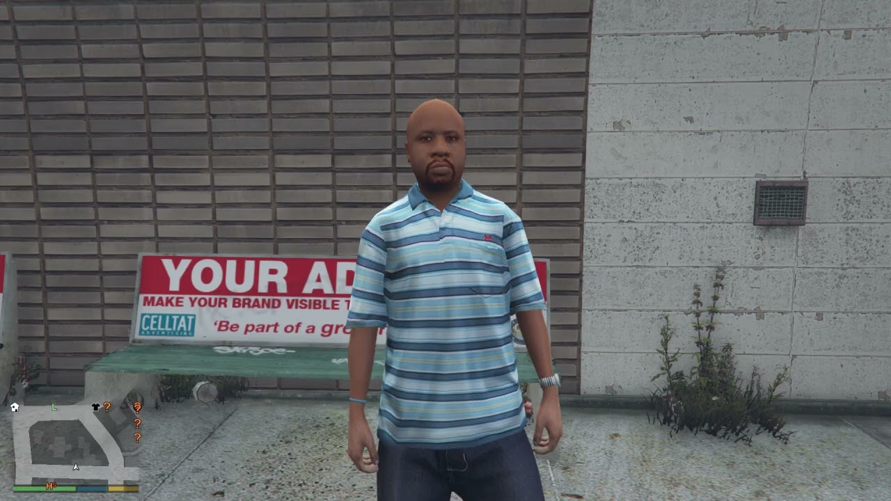 GTA V Ped Quotes - Black Male South Central (Mini)