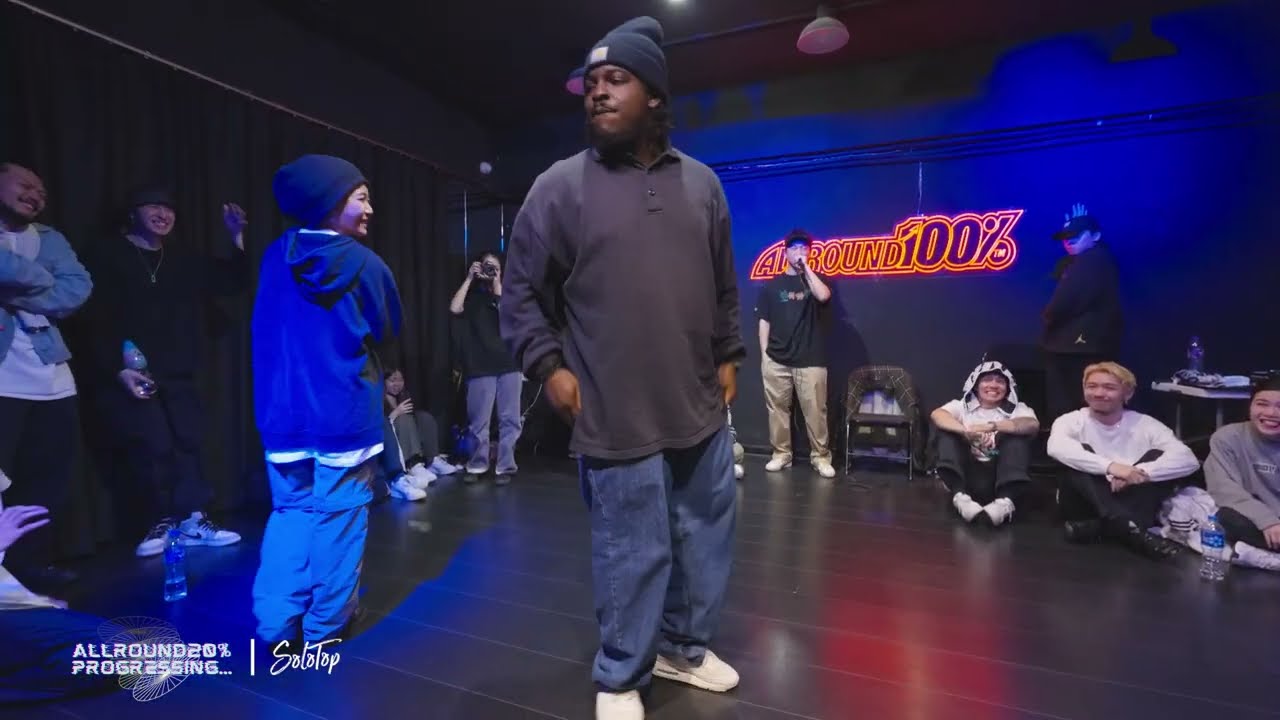 All Round 20% Progressing - HipHop 1on1 Exhibition - TongSum (Winner) VS Spider (LEGION X) (Judge)