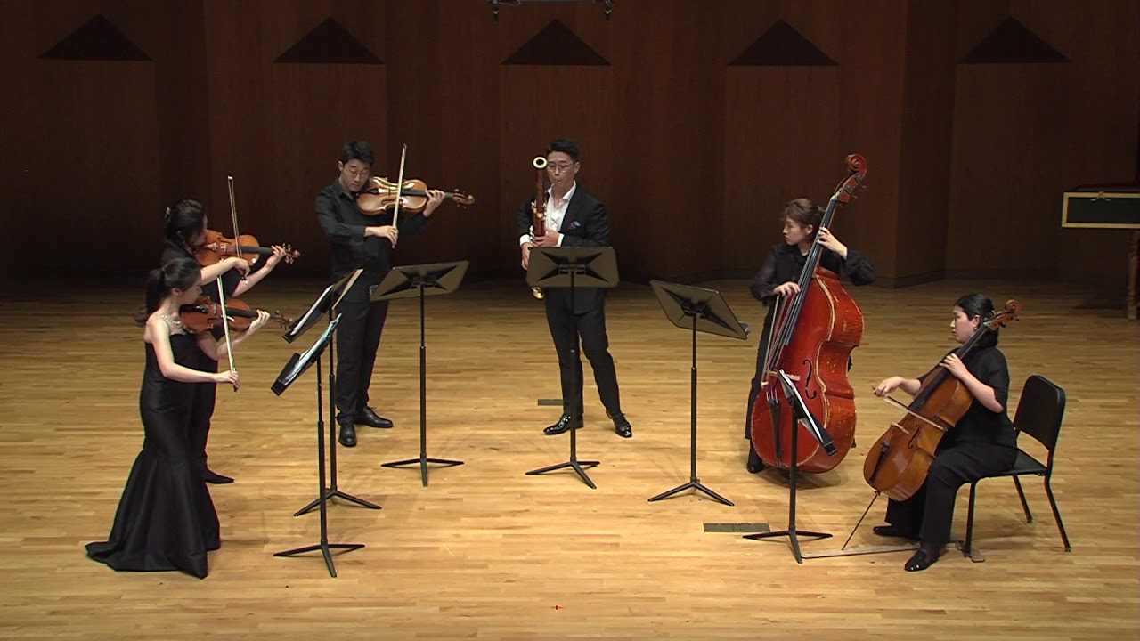 J. Francaix Divertissement for Bassoon and String Quintet - Wald Ensemble 발트앙상블