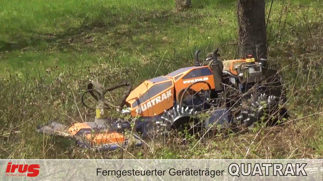 1920x1080 QUATRAK mit Hochgrasmaehwerk Wildwuchs