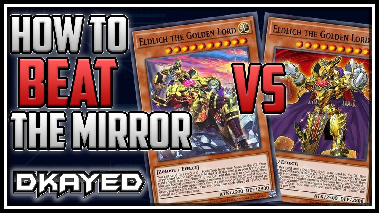 BEST Cards and How to BEAT the Mirror Match! Eldlich! [Yu-Gi-Oh! Master Duel]