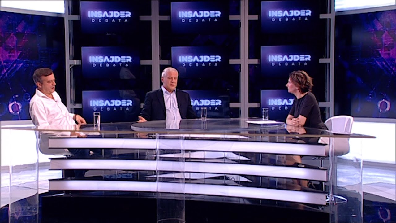 Boris Tadić i Sergej Trifunović u Insajder debati