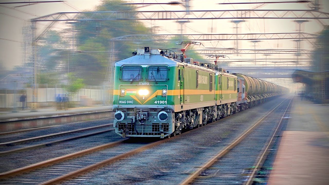 Powerful Electric & Diesel Freight Trains of Indian Railways | WAG12, WAG9, WAG7, WDG4 & WAG5