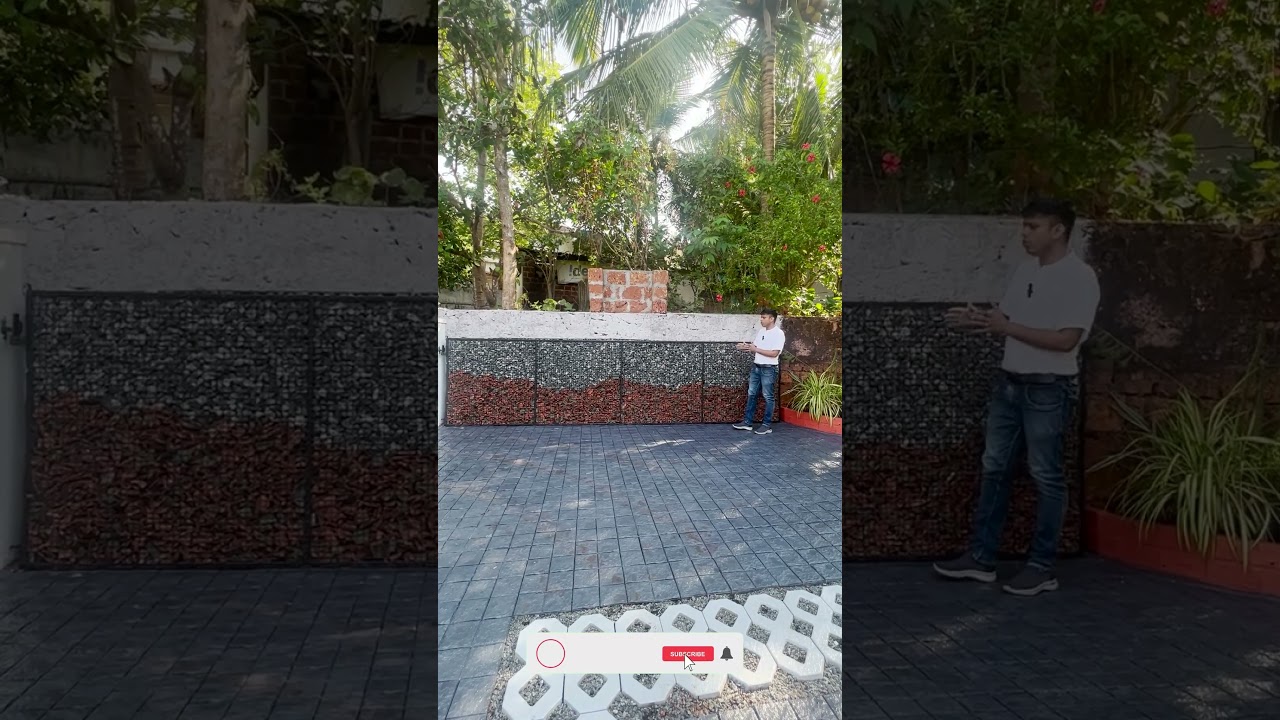 Now, let's make the COMPOUND WALL like this: