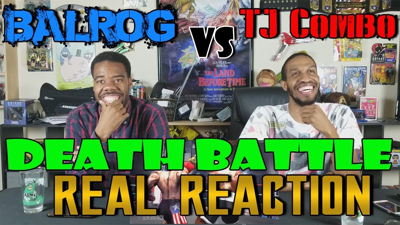 Balrog vs TJ Combo (Street Fighter vs  Killer Instinct) DEATH BATTLE....Real Reaction