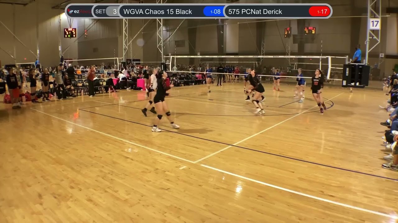 WGVA Chaos 15 Black vs 575 PCNat Derick, 2026-02-28, Day 1, Match 2, 3rd Set