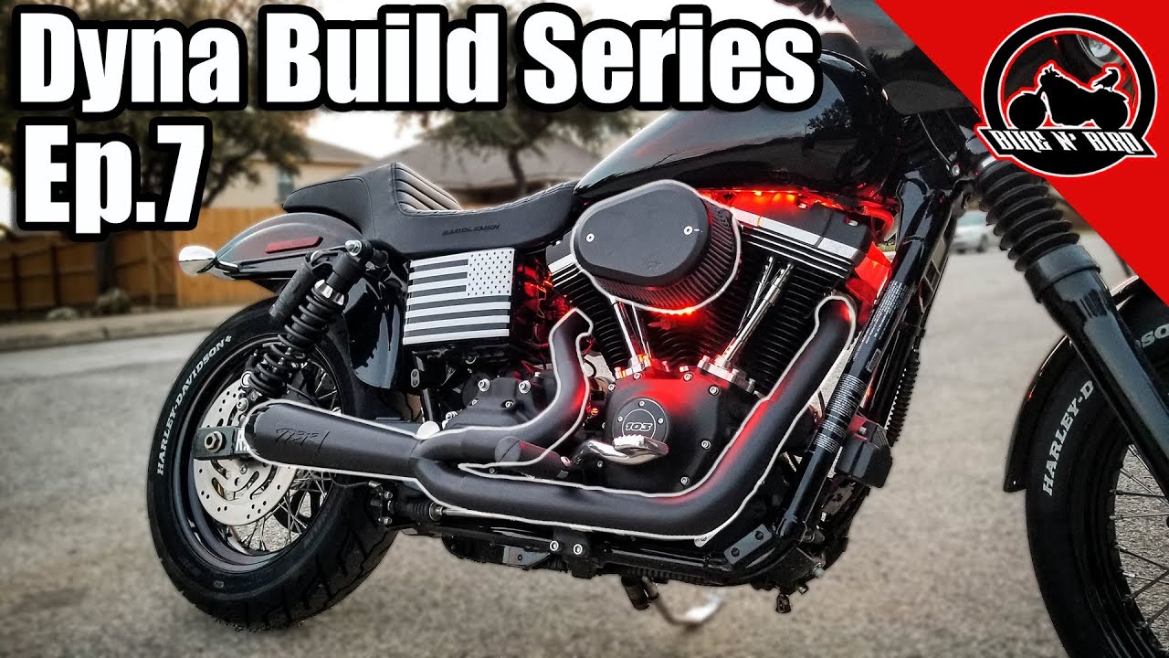 Harley Dyna Build Series, эпизод 7 — выхлопная система, воздушный фильтр и FuelPak3