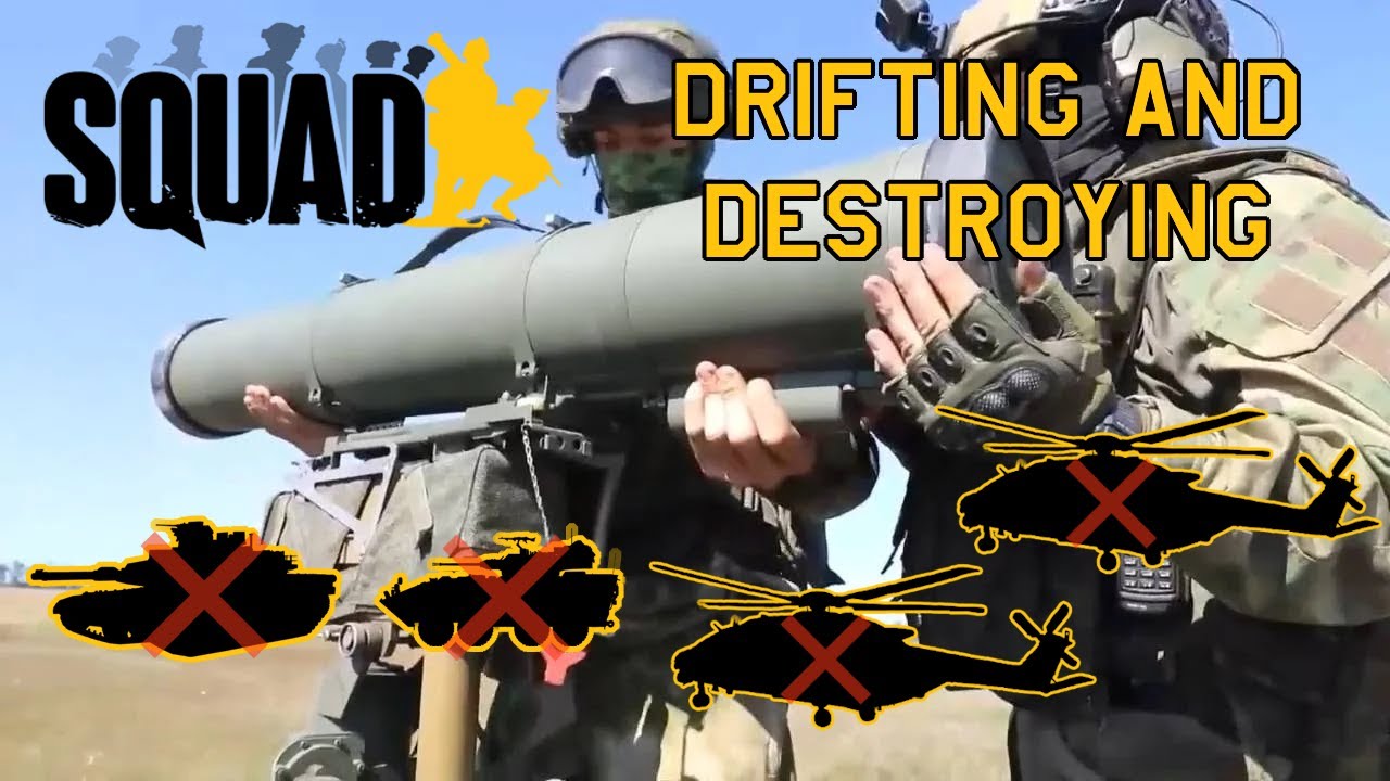 Drifting and DESTROYING with the Irregular Militia KORNET | SQUAD GAMEPLAY