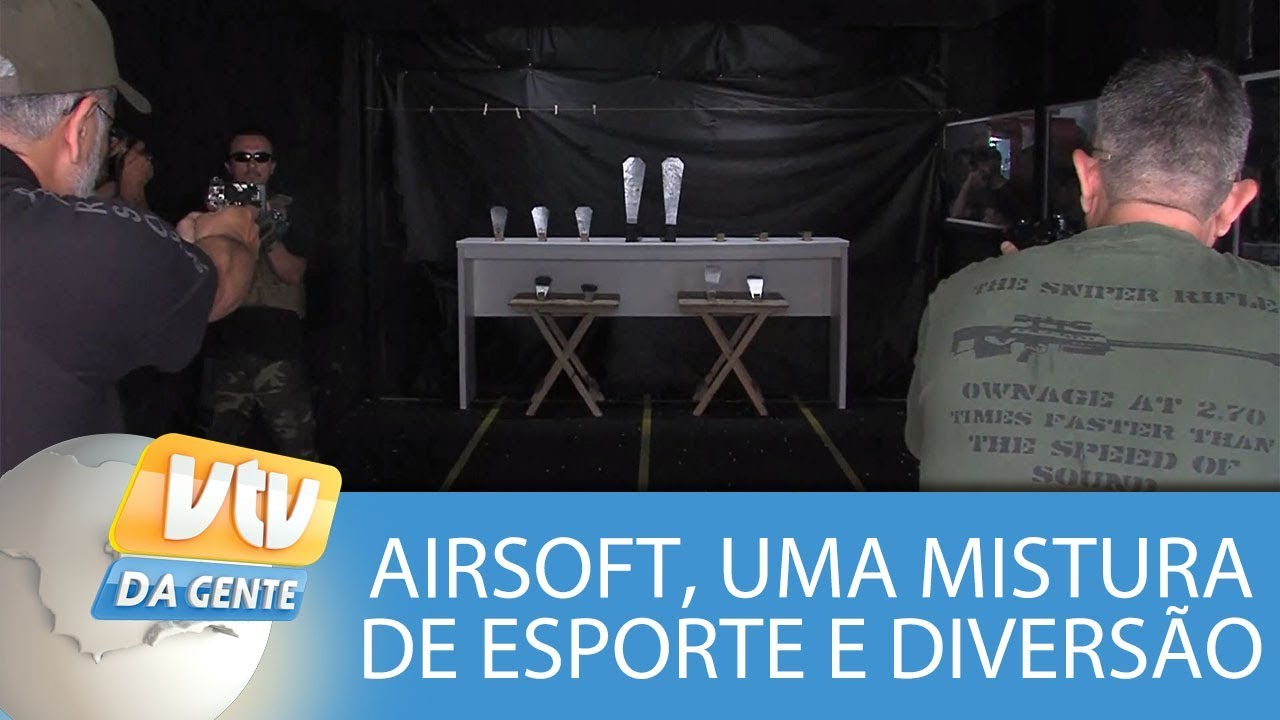 Conhe&ccedil;a o Airsoft, uma mistura de esporte e divers&atilde;o