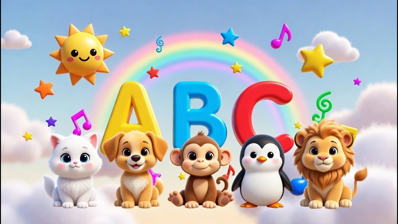 ABC Song for Kids 🎵 Learn Alphabet A to Z | Fun Nursery Rhyme