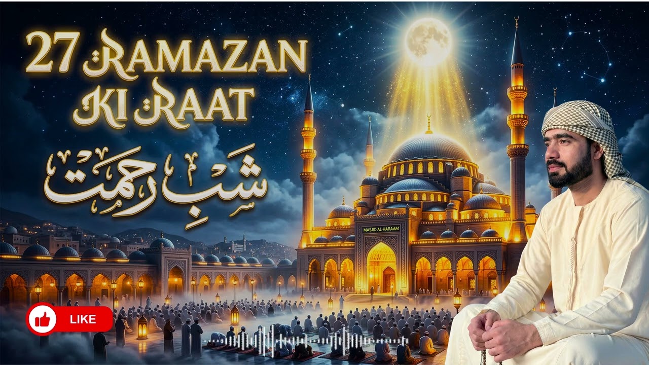 Shab e Rehmat Aayi  27 Ramazan Beautiful Naat  Heart Touching Naat Sharif 2026 @HFD_Music