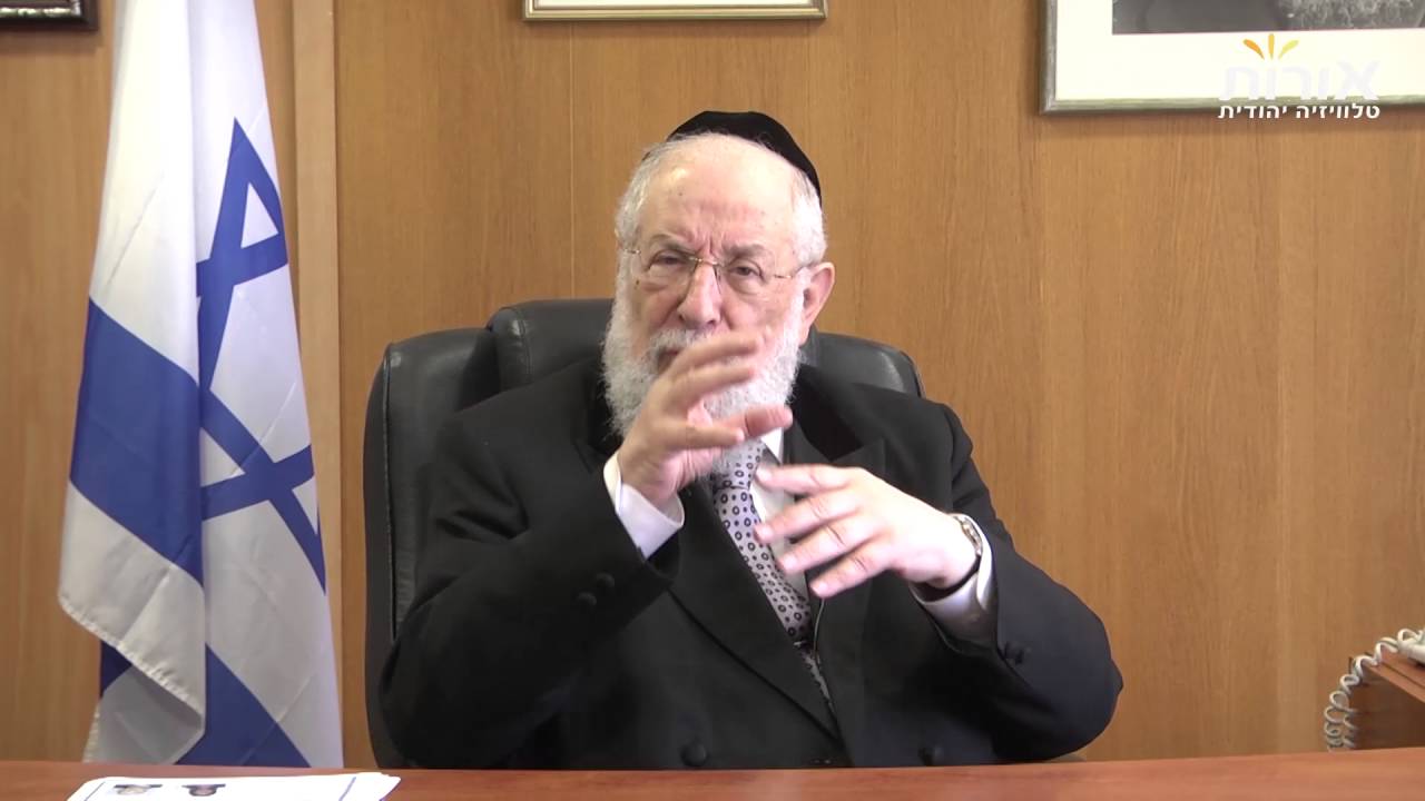 ערוץ אורות- הרב ישראל מאיר לאו - פרשת קורח: המחלוקת הפוליטית שנגמרה באסון.