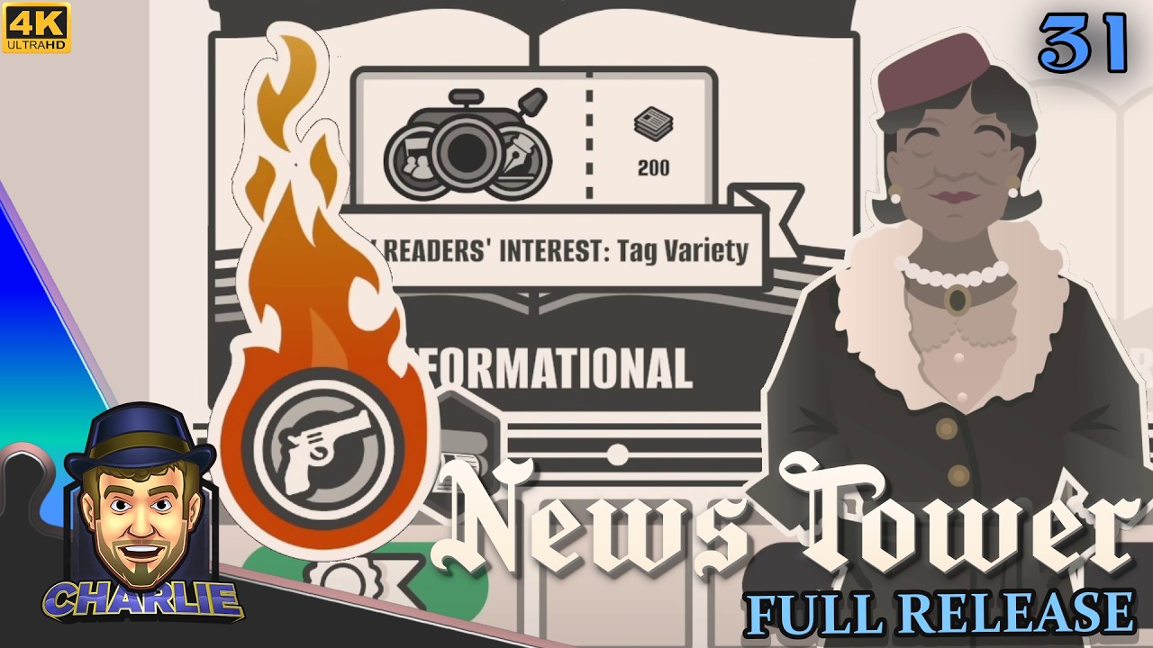 I EMBARK ON AN INFORMATIONAL QUEST - News Tower Gameplay - 31