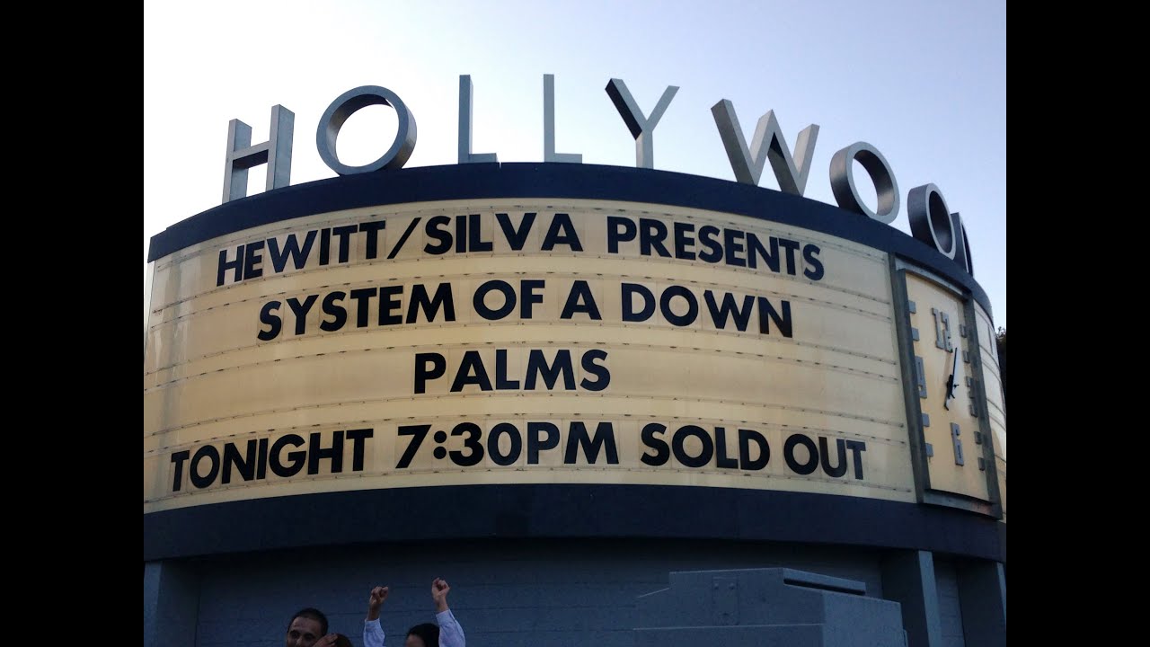 System of a Down Live @ The Hollywood Bowl, Hollywood, CA, 7/29/2013