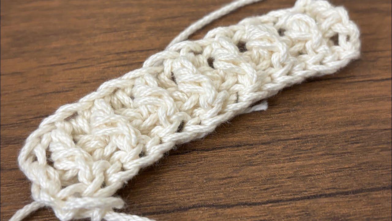 PUNTOS EN RELIEVE POR DELANTE Y POR DETRÁS - Crochet