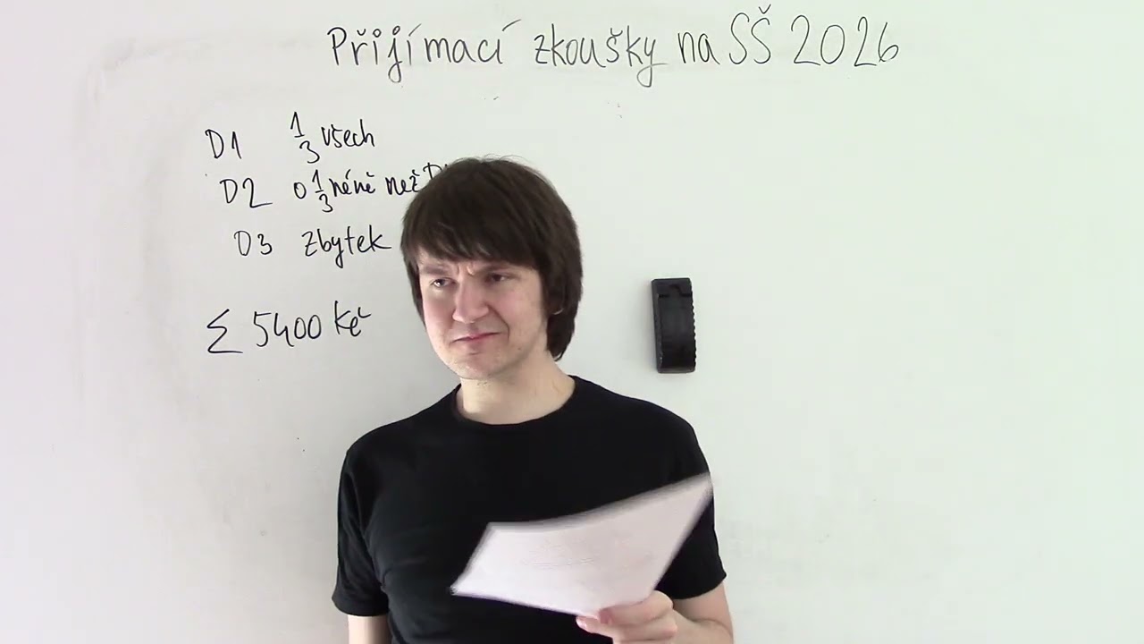 Přijímací zkoušky na SŠ 2026 #19 - CERMAT test 2