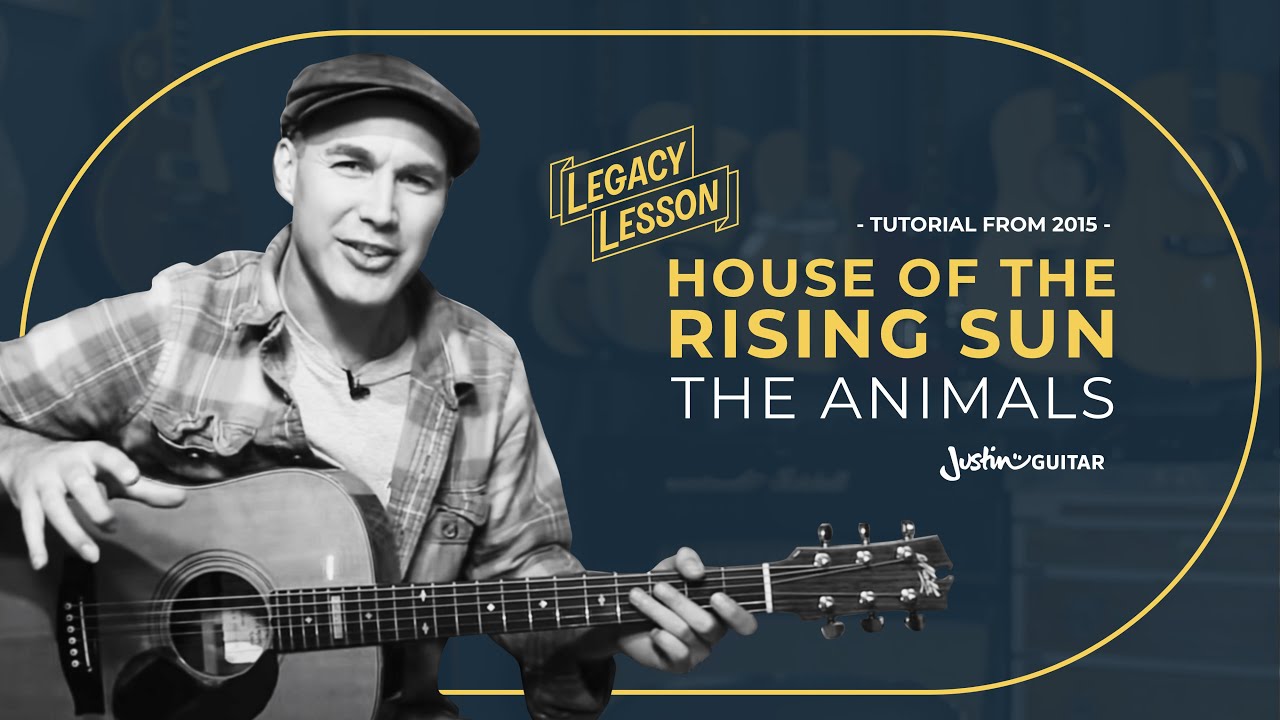 House of the Rising Sun by The Animals | Easy Guitar Lesson