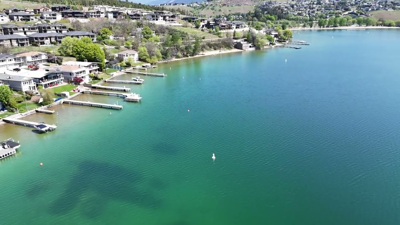 Kalamalka Lake Vernon B.C Okanagan Drone Footage