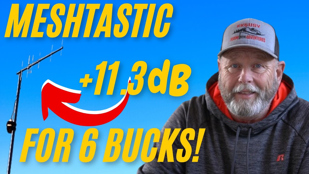 DIY Meshtastic Yagi CHEAP!