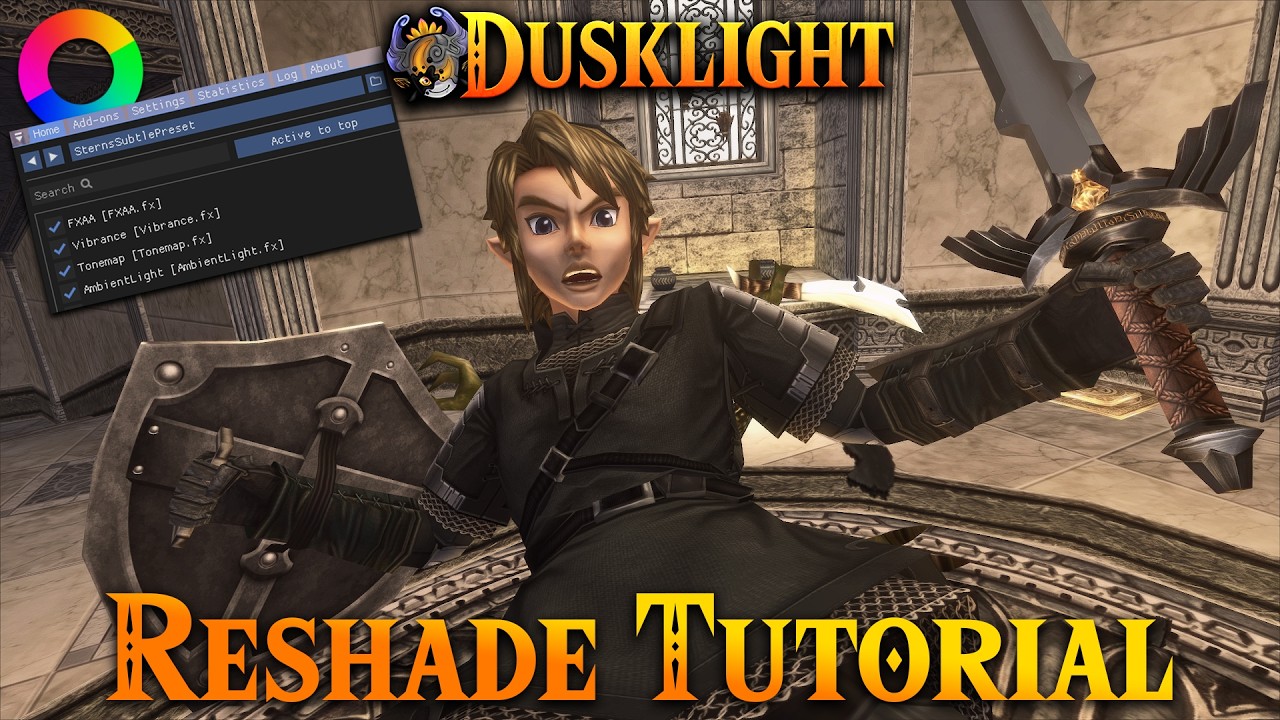 Туториал по ReShade для Dusklight (Windows) &mdash; Twilight Princess PC Port