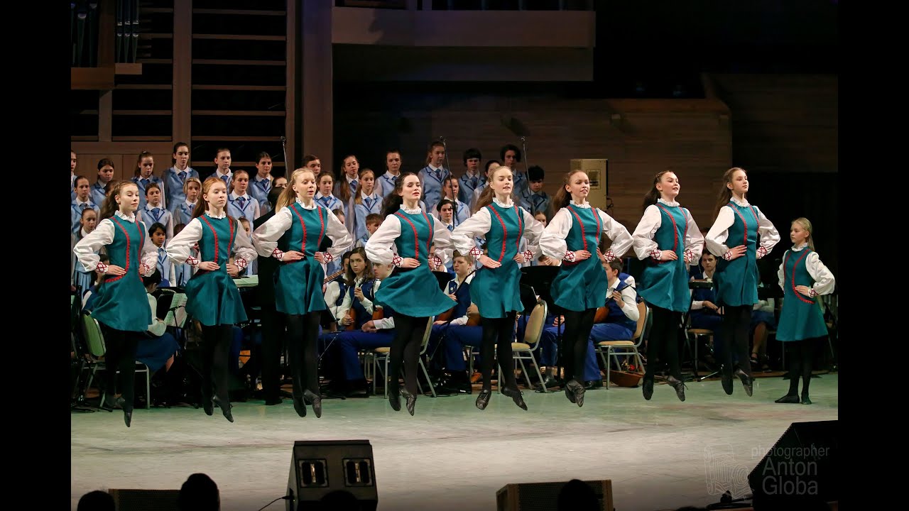 Ирландский танец «ПРОГУЛКА ПО КАМНЯМ», Анс. Локтева. Irish dance 