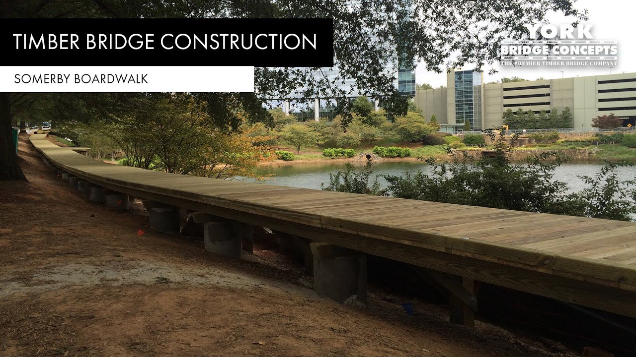 Building a 382-Foot Boardwalk | York Bridge Concepts & Brasfield & Gorrie Partnership