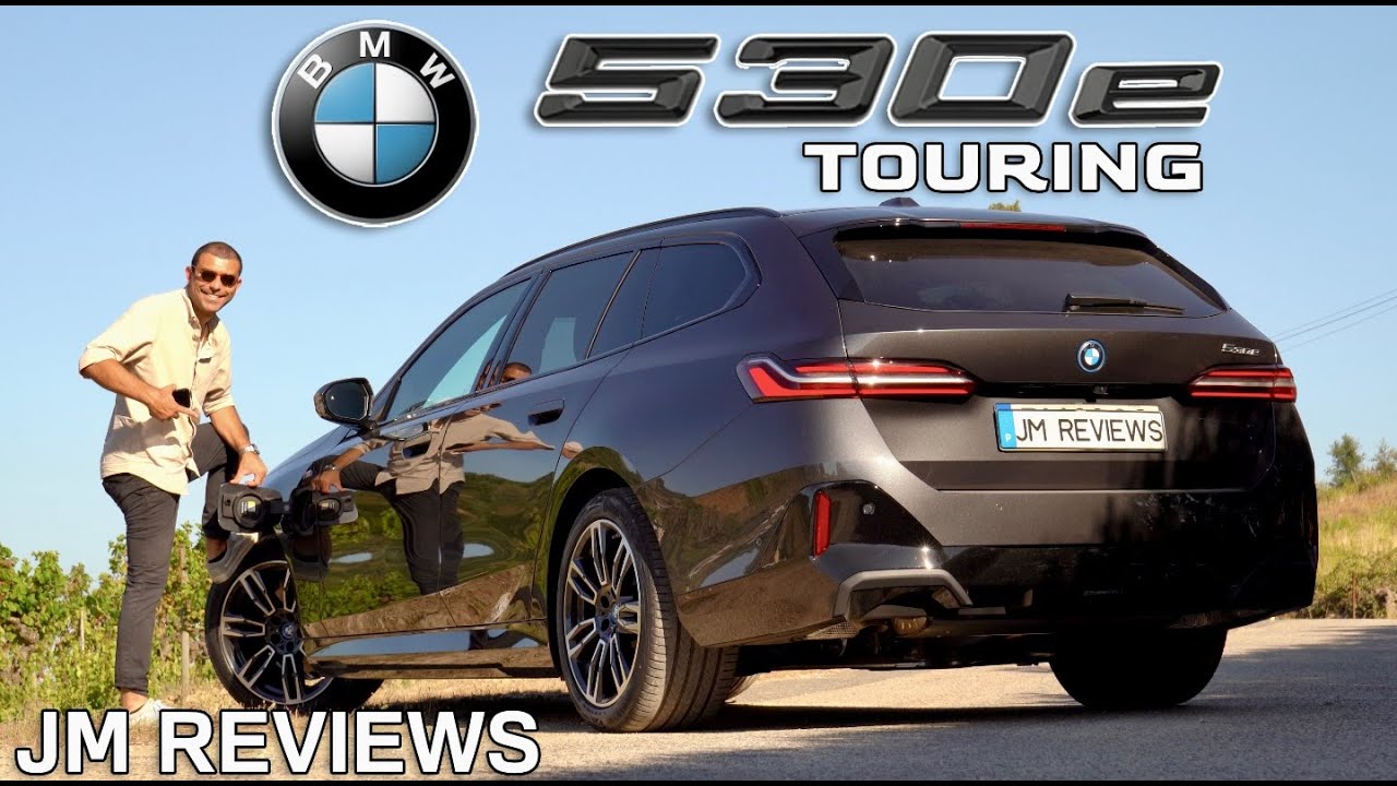 E VIVAM AS CARRINHAS!!!!!!!!!!!! TEMOS TUDO NA NOVA BMW 530e TOURING?? - JM REVIEWS 2024