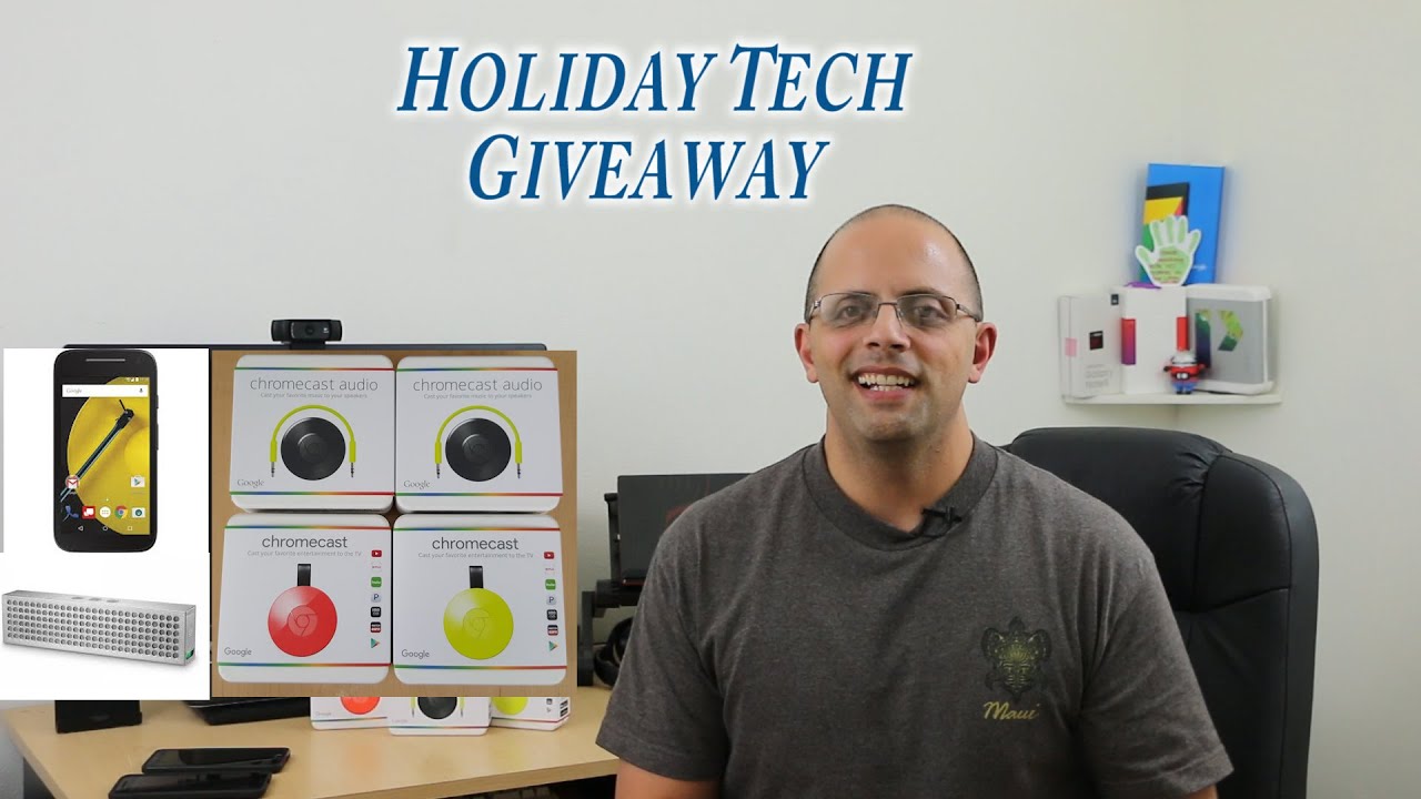 Holiday Tech Giveaway (International)
