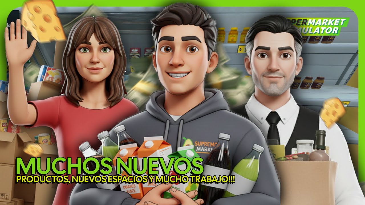 MUCHOS NUEVOS PRODUCTOS, NUEVOS ESPACIOS Y MUCHO TRABAJO!! 😀 | SUPERMARKET SIMULATOR (15) Sintax07YT