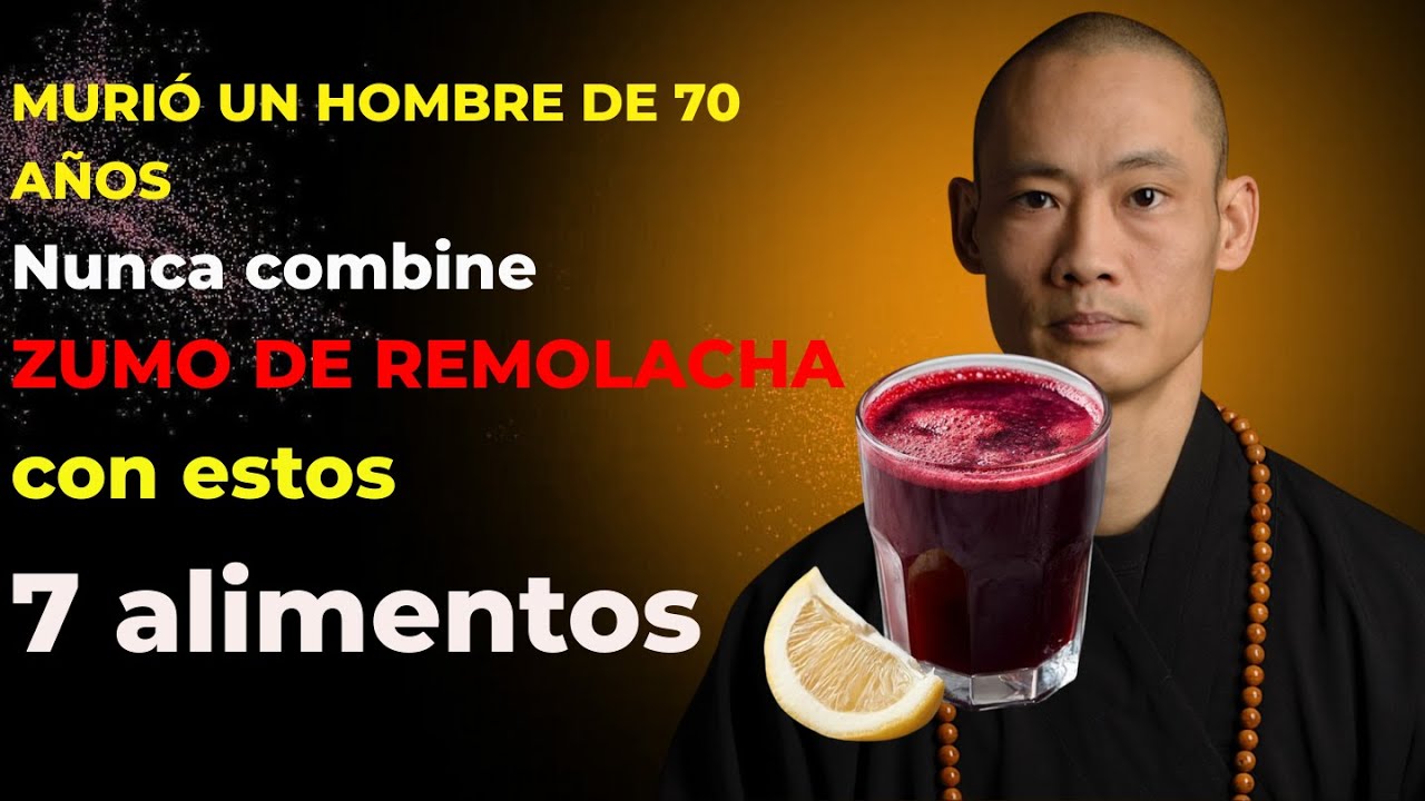 M&aacute;s de 60 : nunca combines jugo de remolacha con estos 7 alimentos &mdash; riesgo grave para la salud...