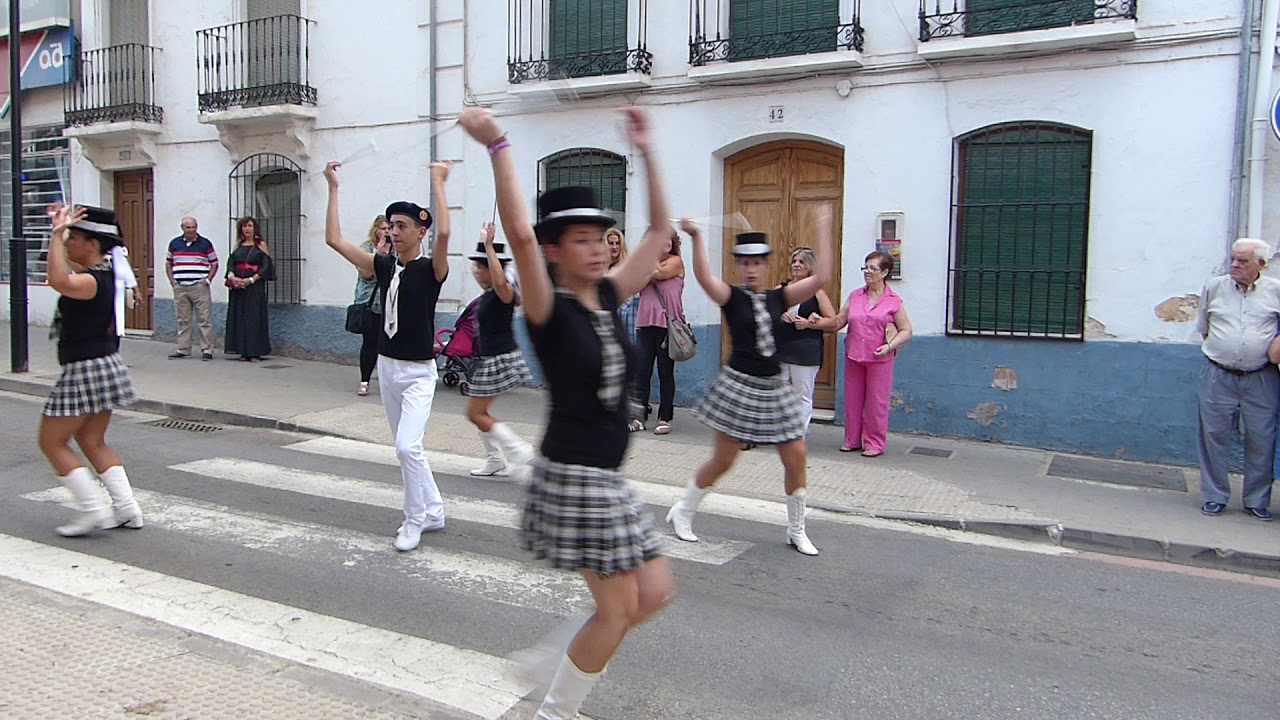 Mayorettes A.M. Virgen del Carmen Durcal "BATUKADA" - San Ramón 2018