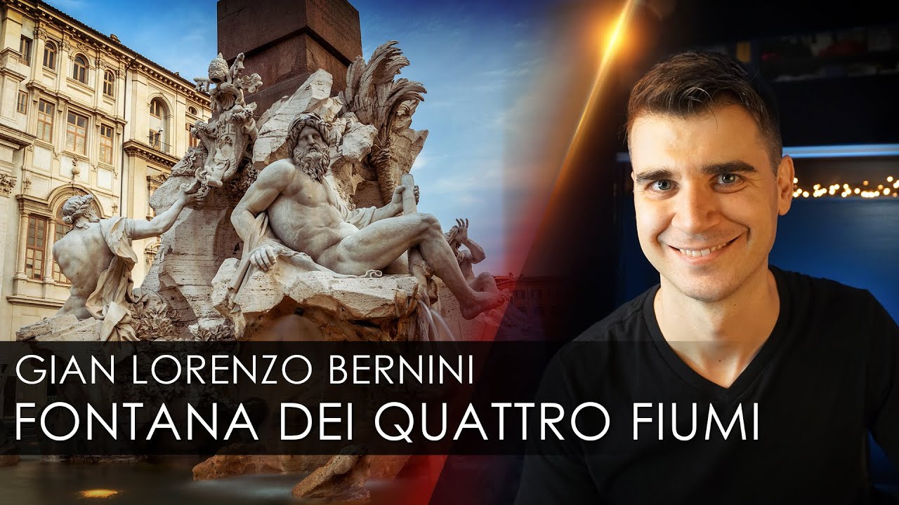 Fontana dei quattro fiumi by Bernini explained