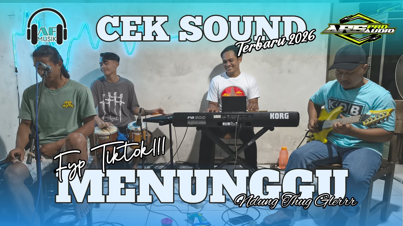CEK SOUND//MENUNGGU garap kalem cocok banget buat ceksound dipagi hari