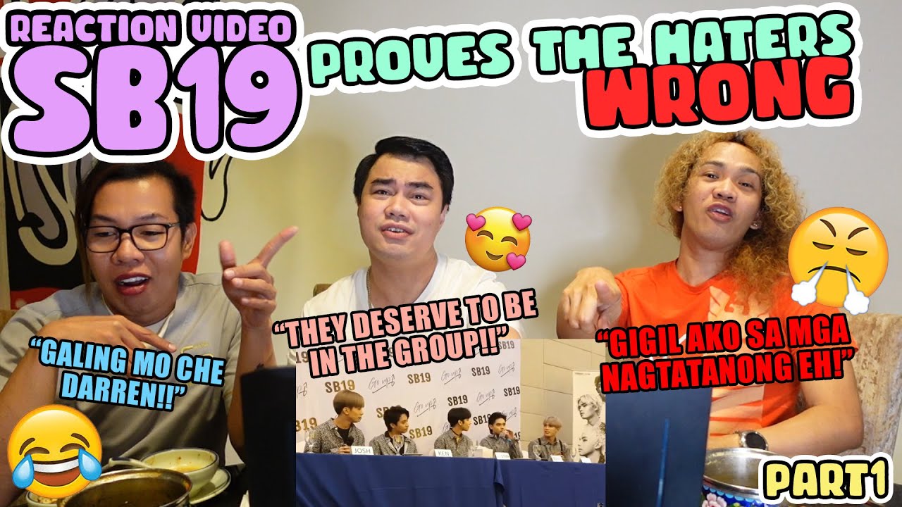 SB19 PROVES HATERS WRONG PART 1 | REACTION | DOYENS TRIO ROYAL PREMIERE