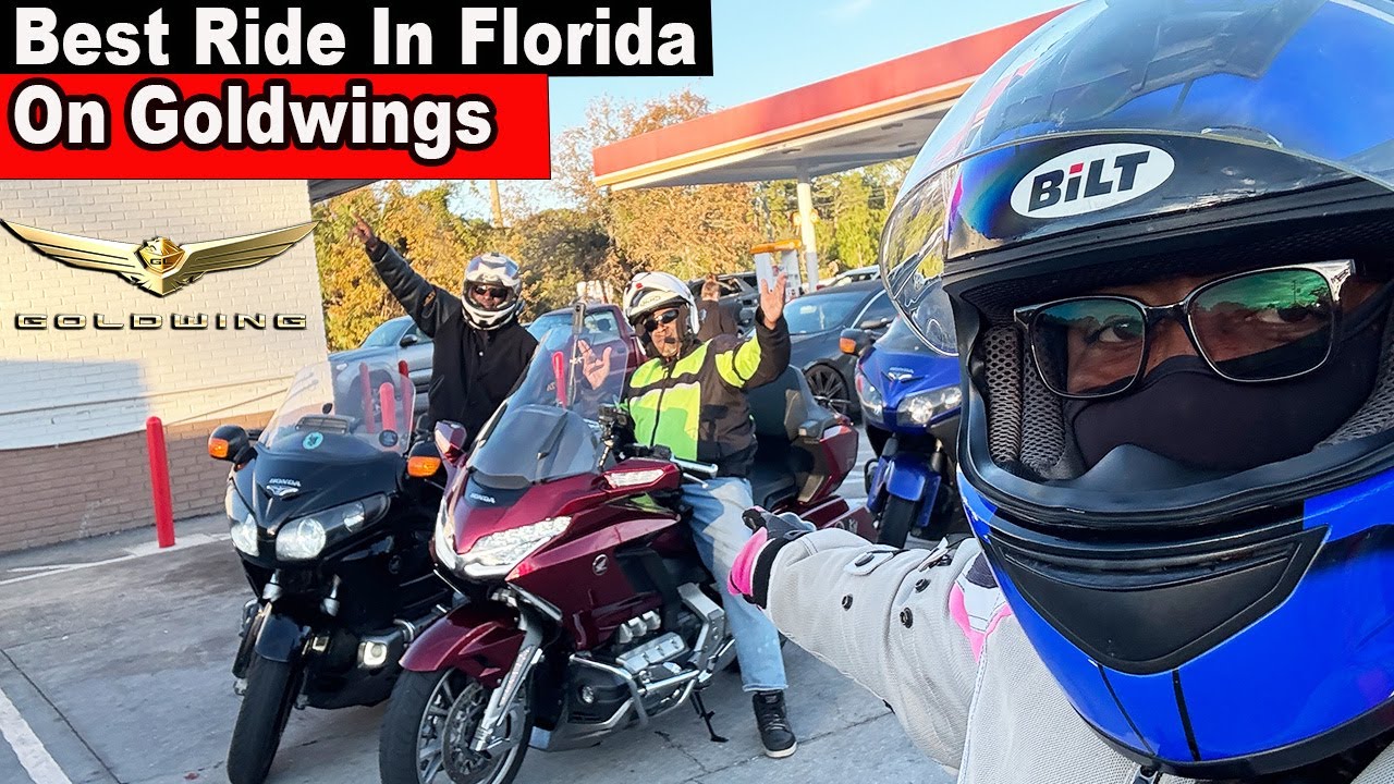 A Thrill Ride In Florida, Goldwings Eating Up The Ozello Trail