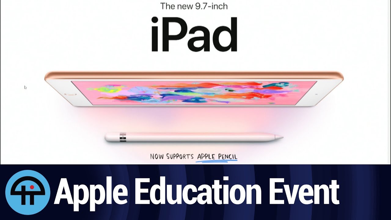 Apple Education Event Hardware Announcements