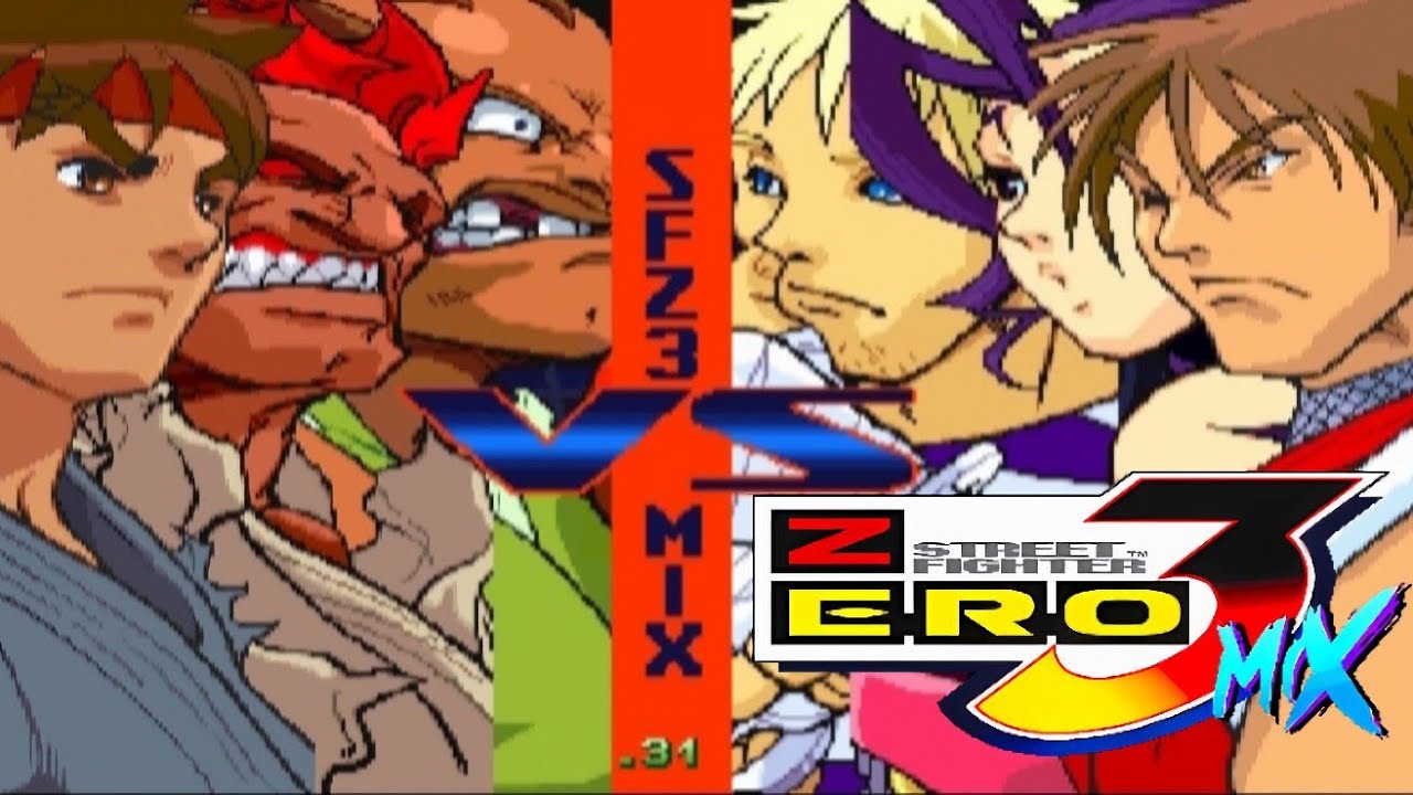 STREET FIGHTER ZERO 3 MIX v.0.31 + SAMPLES 2024 Arcade FBNEO