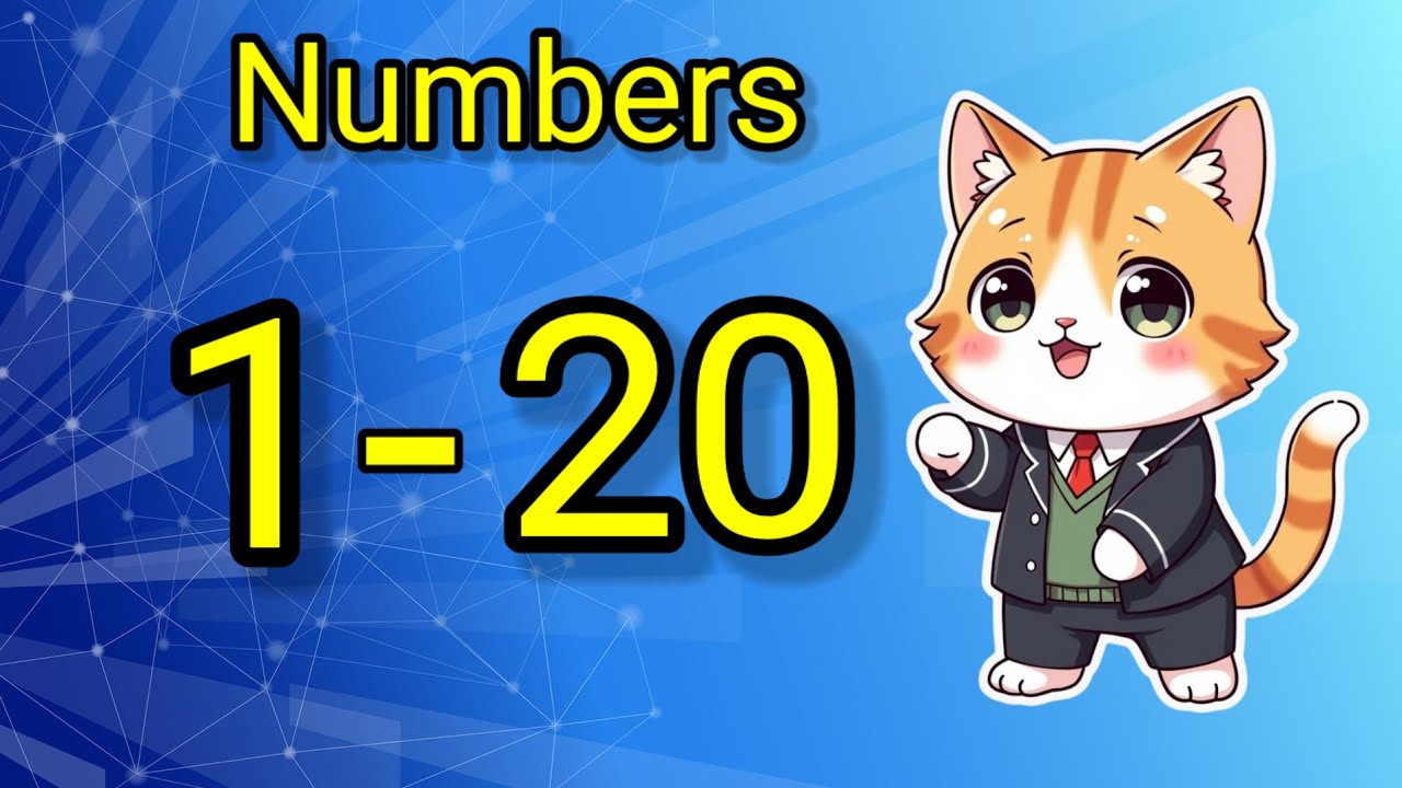 Number 1 to 20 | Learn Numbers 1 to 20 for Kids | Number counting | Preschool Learning | Number song