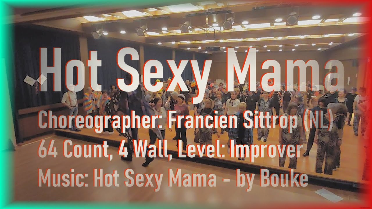 Linedance -  Hot Sexy Mama  -  Demo & Teach